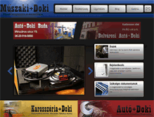 Tablet Screenshot of muszaki-doki.hu